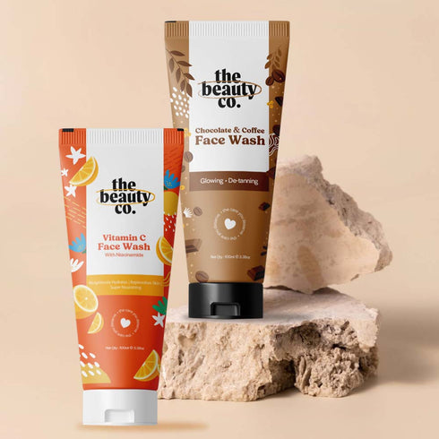 the beauty co Deep Cleansing Combo | 2 Facewashes and Detan Coffee Scrub